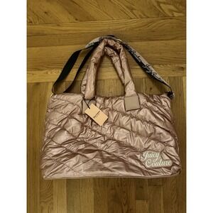 Juicy Couture Snow Bunny Weekender Dusty Rose New